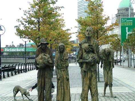 The Famine Memorial by Jim Richardson - Dublin | Outdoor, Outdoor decor, Garden sculpture