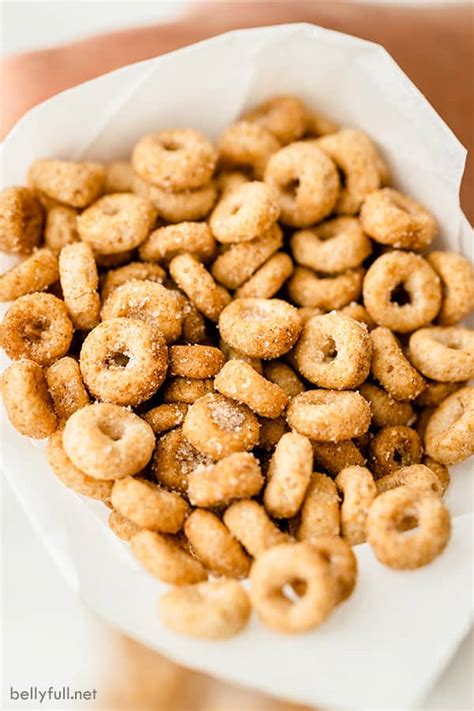 Mini Doughnut Hot Buttered Cheerios - Belly Full