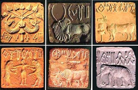 Stone Seals from Mohenjodaro | Mera Pakistan :) | Pinterest | Stones ...