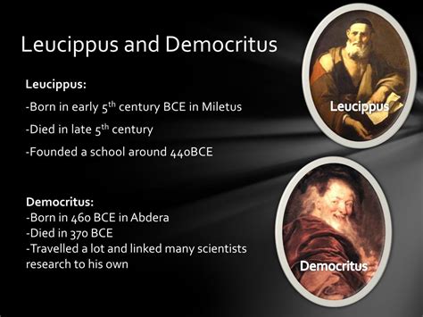 PPT - Leucippus and Democritus PowerPoint Presentation, free download ...