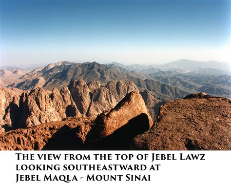 Jebel al Lawz – Mount Horeb - Split Rock Research Foundation | Sinai in Arabia | Mt. Horeb ...