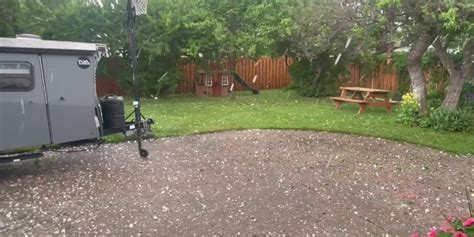 Hail hits northwestern Montana during thunderstorm | Latest Weather ...