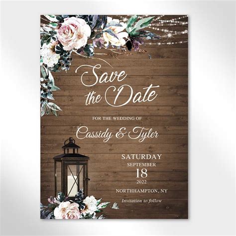 Modern Save the Date Wedding Invitation Save The Dates Invitations ...