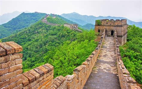 Construction Humaine Grande Muraille de Chine HD Fond D'écran