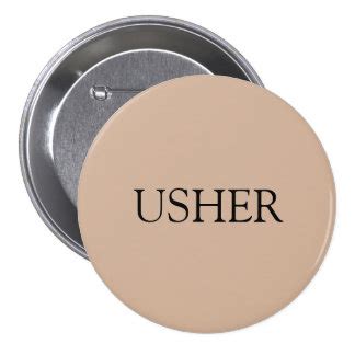 Church Usher Buttons & Pins | Zazzle