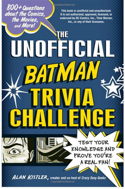 Batman and Spider-Man Fans, These Are the Trivia Books for You! | WIRED