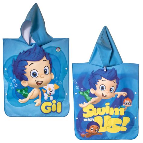 Bubble Guppies Eco-Friendly Hooded Beach Towel| Bubble Guppies Gil ...