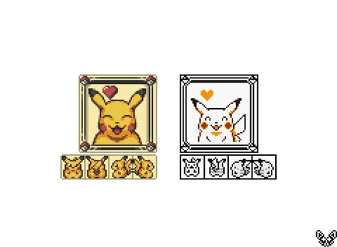 Pokemon Yellow Sprites Pixel