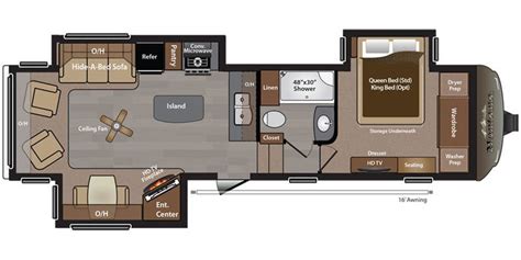 2017 Keystone Montana Floor Plans - floorplans.click