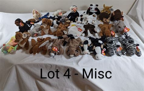 TY Beanie Babies Collection 145+ Lot - Rare/Common Mix, Vintage 1st Gen ...