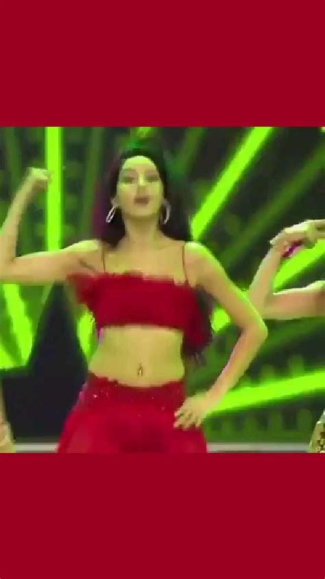 Nora Fatehi Hot Dance Performance in Red Dress | Celebrity Video