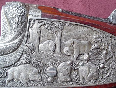 A Study of German Engraving & Engravers – German Hunting Guns