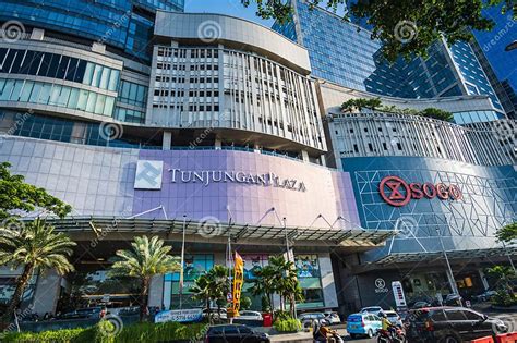 Tunjungan Plaza Shopping Mall in Surabaya, a Landmark Shopping Mall in the City Editorial Stock ...