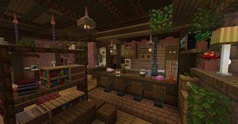 The Corner (Cafe) | Decoration ☕ Minecraft Map