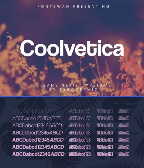 Coolvetica Font | Lettering fonts, Sans serif typeface, Typeface