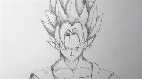 Dibujos de goku a lapiz - Imagui