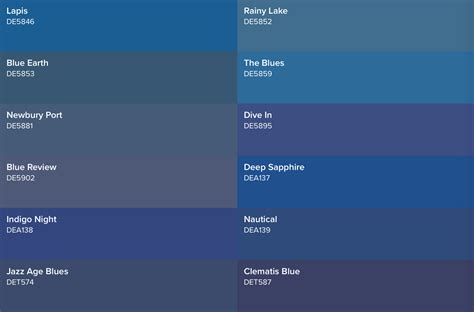 Sapphire Blue Color Palette - emsekflol.com