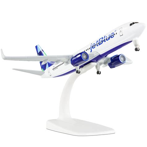 Buy Busyflies 1/300 Scale Model Aircraft American Jetblue Boeing 737 Model Plane Alloy Diecast ...