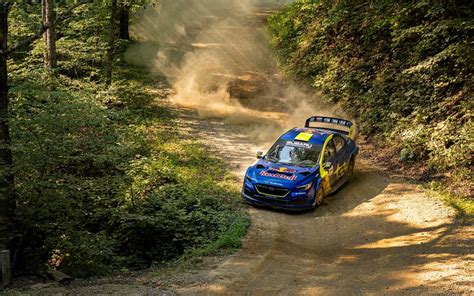 2023 Subaru WRX American Rally Association Car Slides into Frame - Star ...