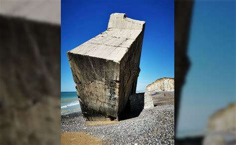 A Fallen Giant: A World War II Bunker Stands Sentinel on a French Beach - Hasan Jasim