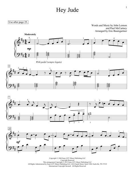 Hey Jude | Sheet Music Direct