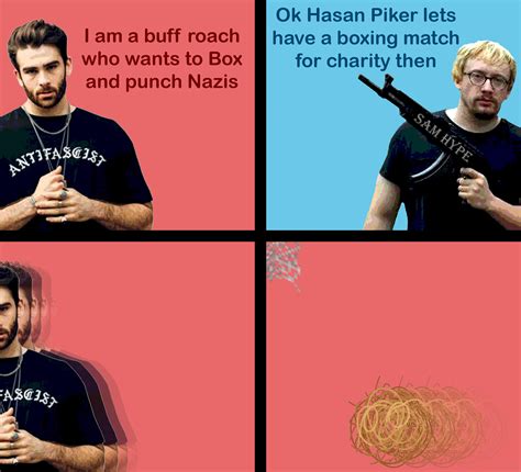 Hasan Piker Political Compass - barebonestory