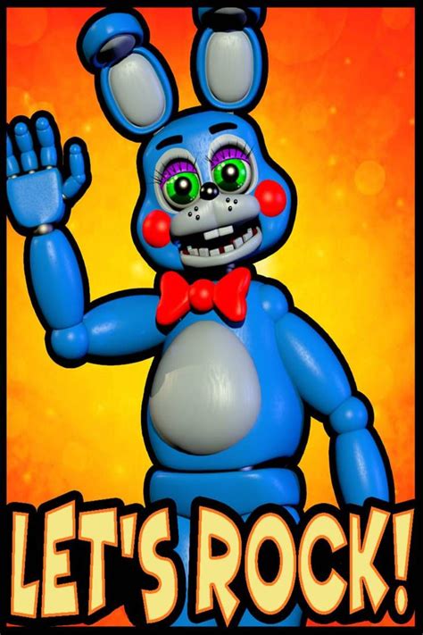 Toy Bonnie Poster by LillyTheRenderer on DeviantArt | Fnaf, Bonnie, Fnaf 1