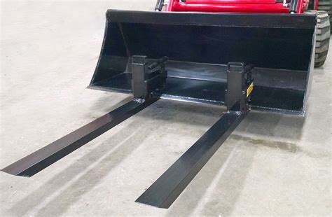 Yanmar Clamp on Forks - Earth and Turf Attachments