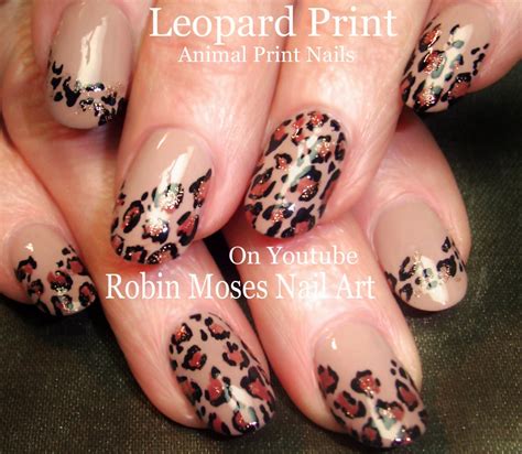 Nail Art by Robin Moses: Leopard Print Nails Design Tutorials! "fall ...