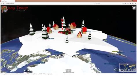 Santa Tracker by Google Earth Blog - YouTube