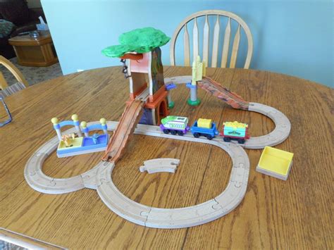 Chuggington Wooden Railway KOKO'S SAFARI SET with jungle sounds fits ...