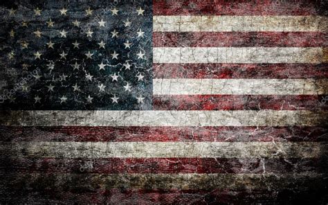 Grunge American Flag Wallpaper