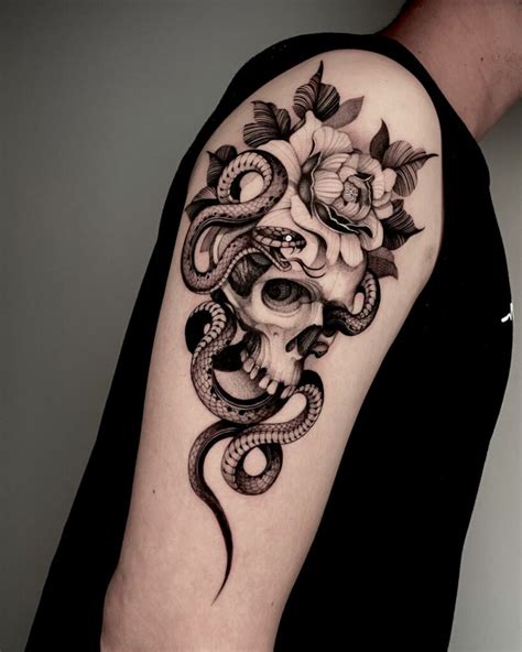 11+ Snake Flower Tattoo Ideas That Will Blow Your Mind!