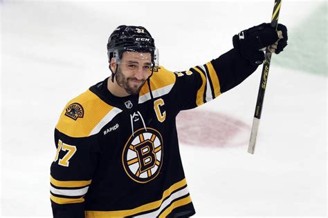 Patrice Bergeron, Boston Bruins forward and captain, announces retirement after 19 seasons ...