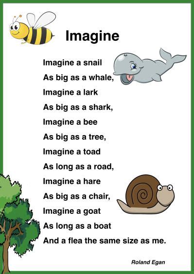 Rhyming Poems For Kids