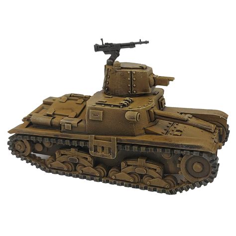 Italian M11/39 Medium Tank, World War Two, 28mm/20mm/15mm 1/56, 1/72, 1 ...