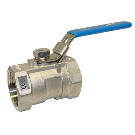 Stainless Steel Ball Valve - One Piece - Leengate Valves