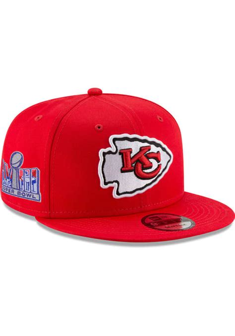 Kansas City Chiefs New Era Super Bowl LVIII Side Patch 9FIFTY Snapback ...