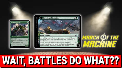 Spoiler Spotlight March of the Machine: Invasion of Zendikar - YouTube