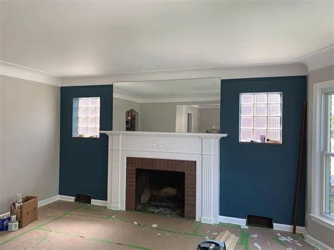 Sherwin Williams dark blue paint colors for living room