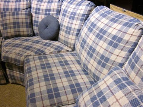 15 Best Ideas Blue Plaid Sofas