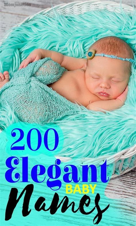 200 #Elegant #Baby #Names With Meanings That Are Posh And Refined : Elegance is admirable and to ...