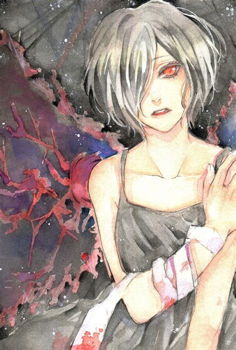 touka- watercoloured - Del | Tokyo ghoul, Tokyo ghoul anime, Touka ...