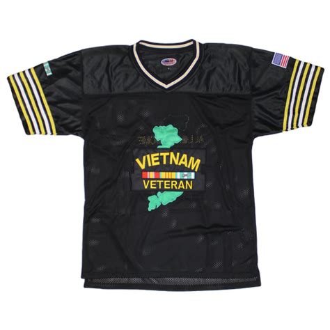 Officially Licensed - Vietnam Veteran Sublimated Football Jersey