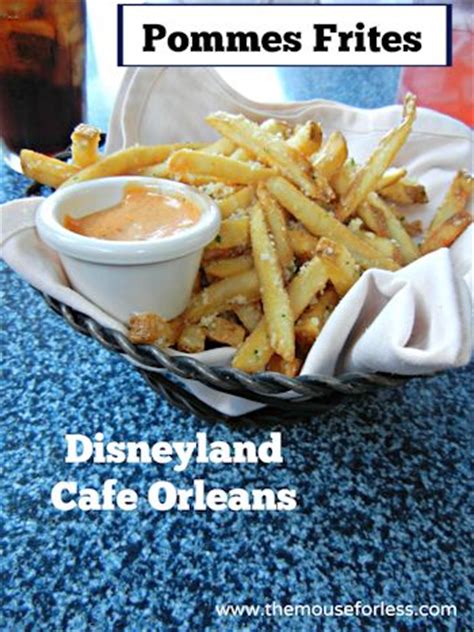 Cafe Orleans Menu | New Orleans Square at Disneyland Resort