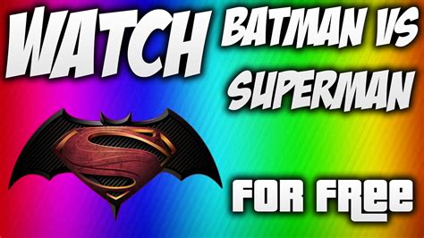 Watch and Download Batman vs Superman full movie for free - YouTube