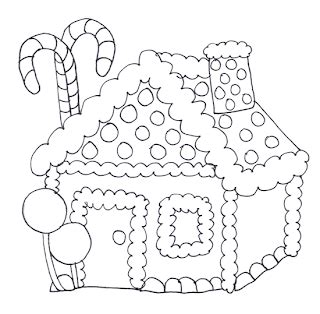 Christmas House Coloring Pages | Learn To Coloring