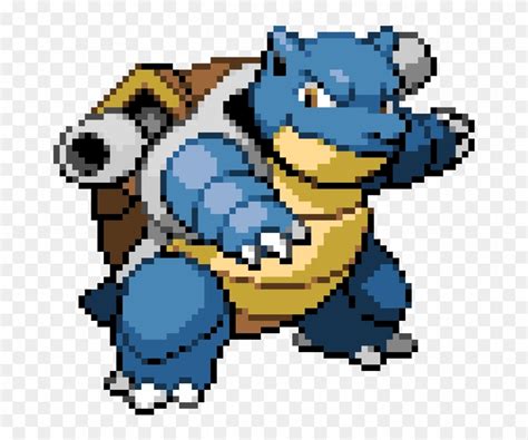 Blastoise Sprite Blue