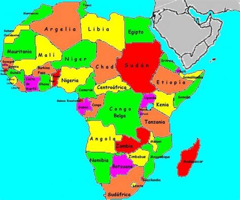 Ver el mapa de África | Africa mapa, Mapa politico de africa, Mapa paises