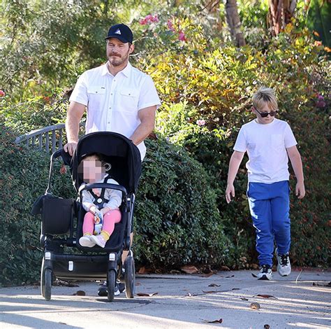 Chris Pratt & Katherine Schwarzenegger Seen On Walk With Kids: Photos ...